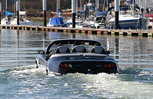 Aquada – on water rear view