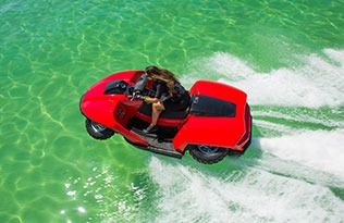 Quadski – on water over view